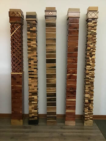 Beautiful Wooden Columns